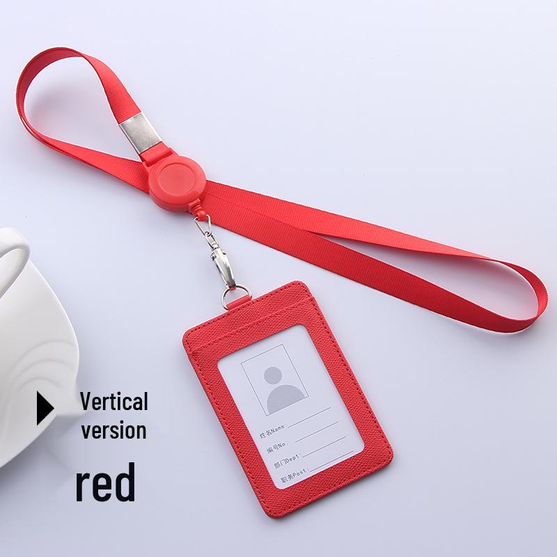 Customizable ID Badge Holder and Lanyard for Access Control and Name Tags