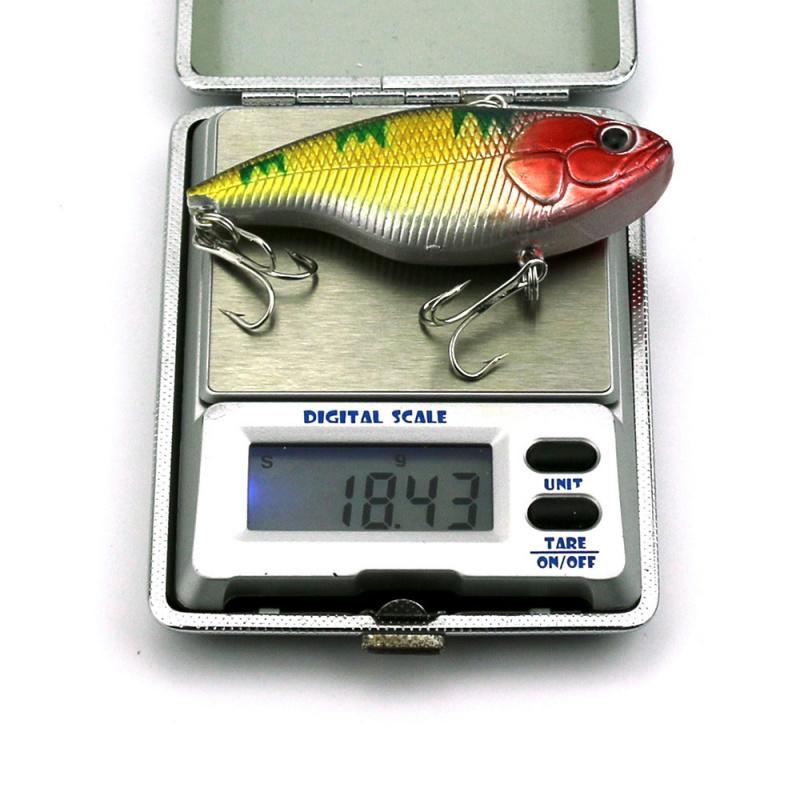 18GSubmerged WaterVIBLuya Bait5CMBionic Fake Bait with Vibrating Beads for Freshwater and Saltwater Fishing Hard Bait