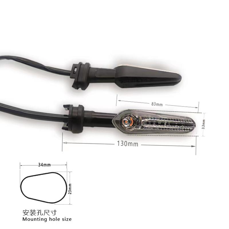 LED Turn Signal Indicator Light For YAMAHA FZ16 V-MAX 1700 XT1200Z XT1200ZE WR250X WR250R Motorcycle Blinker Front or Rear