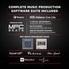 USB MIDI 61 Piano Sound Source Software Music Wide Range of Performances with Both Hands Keystation61 III M-Audio Keyboard, Keys, Semi-Weight,
