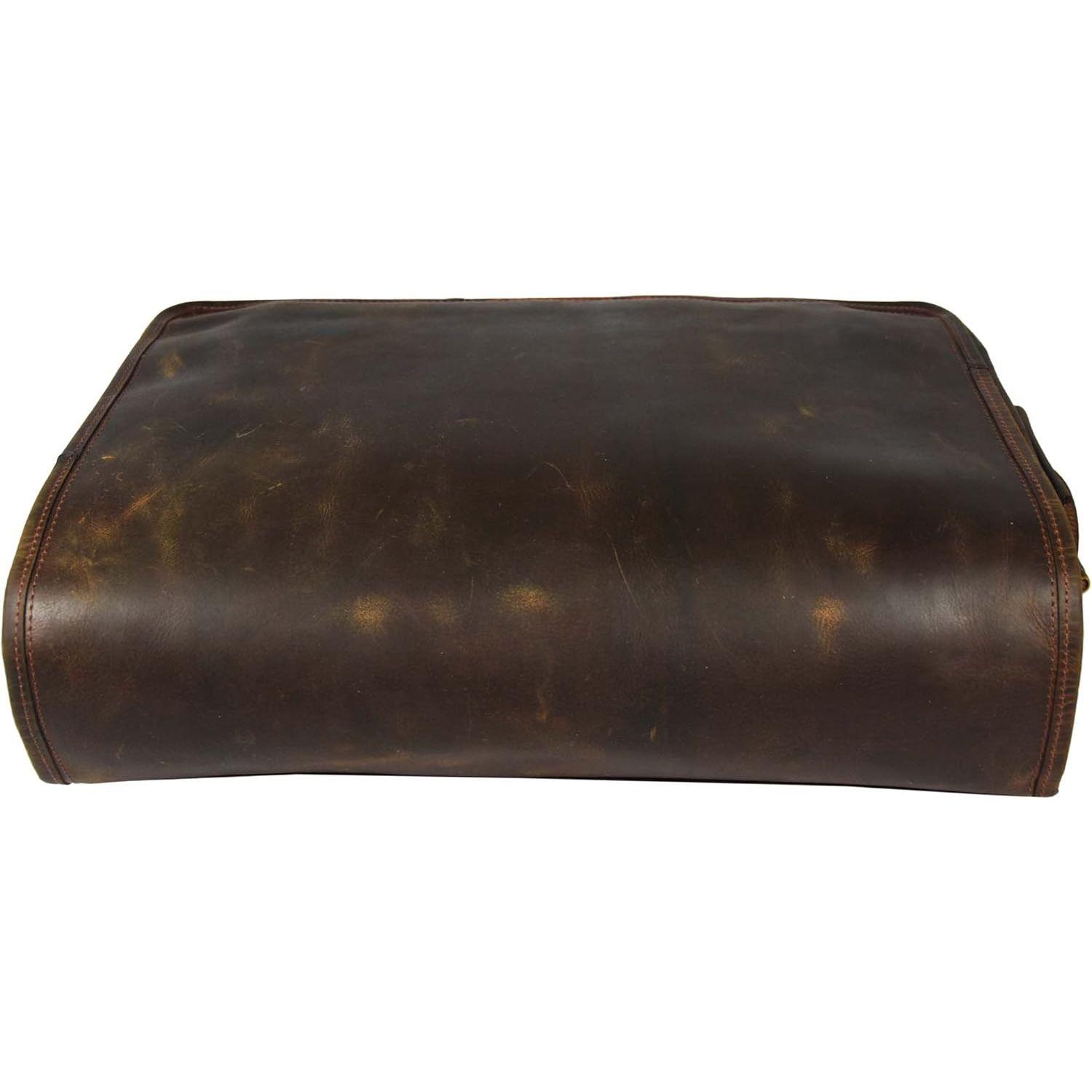 кожа 16 дюймов кожа винтажная деревенская сумка через плечо курьерская сумка сумка — фото 8