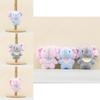 Cute Elephant Plush Toy With Short Pile Velvet Material And Hanging Decor For Bags And Home Decor