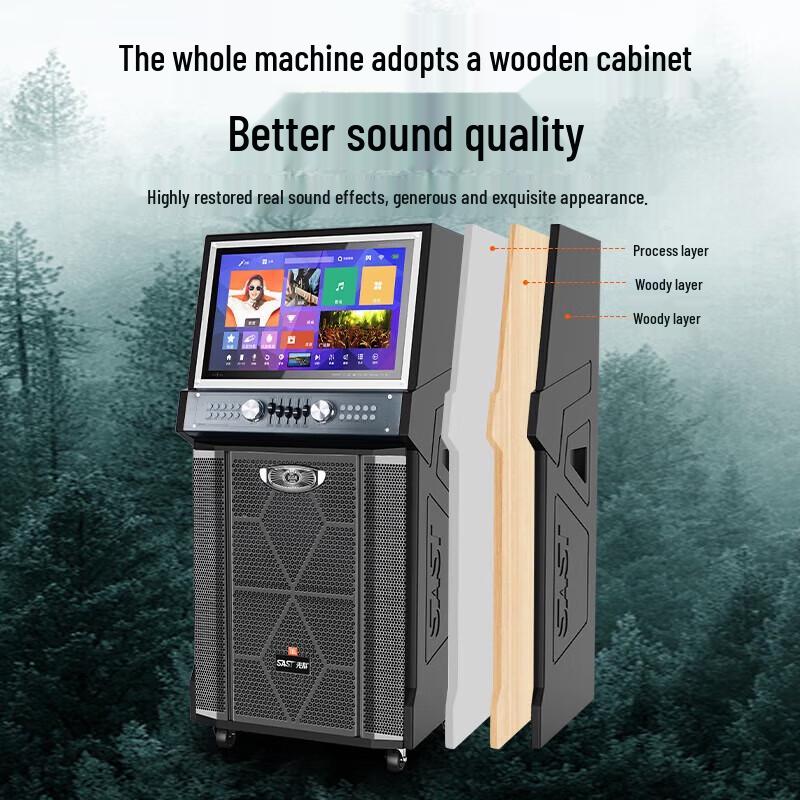 

SAST SA-263 Home KTV Speaker System with 21-inch Display