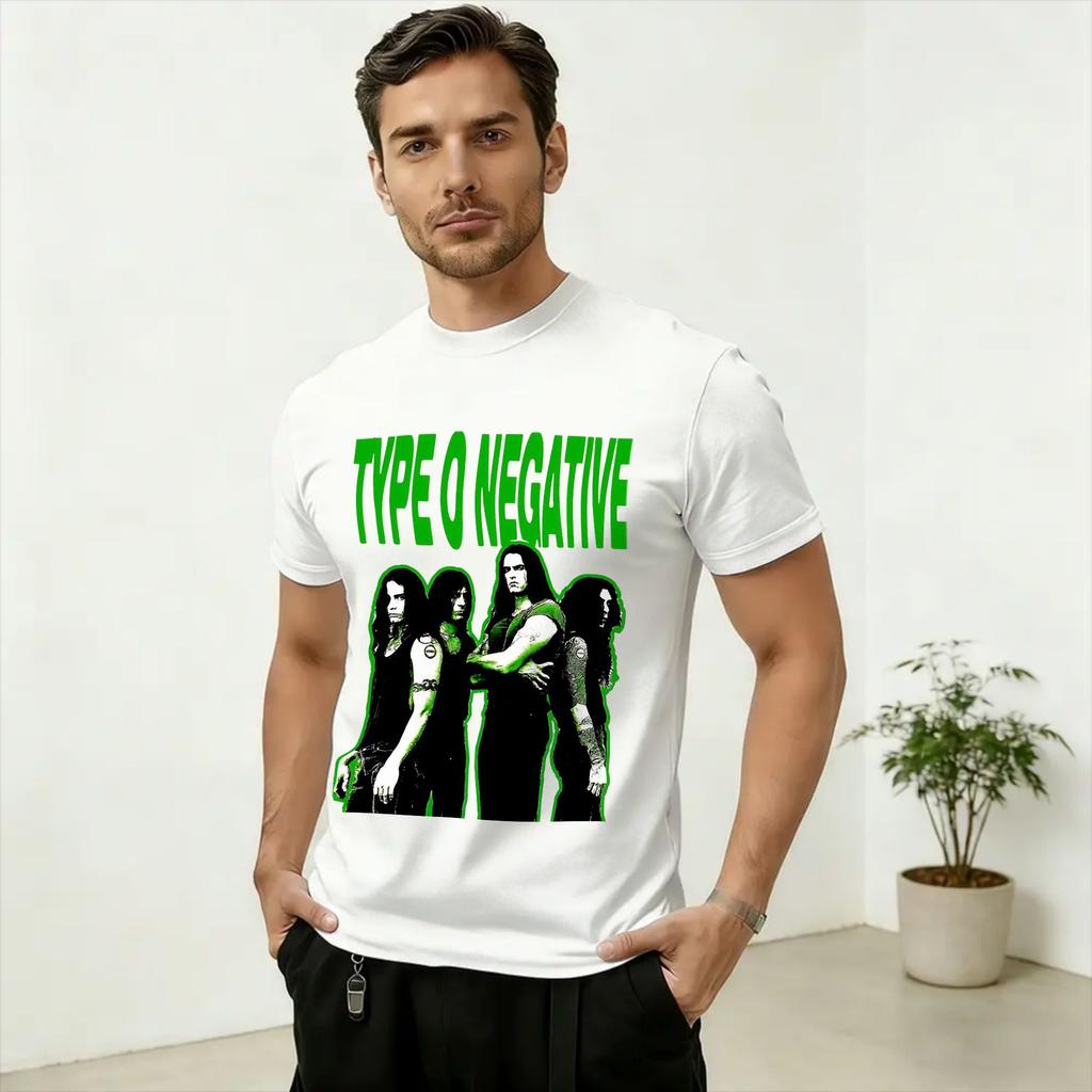 Type O Negative TShirt Unisex Cool 100 Cotton Tee Shirt Crew Neck Short Sleeve T Shirt 6XL Tops