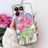 ShockProof Silicone Case For Tecno Pova 7 4G Cover Soft TPU Cases for Tecno Pova 7  Pova7 Neo 4G LJ6 Phone Cover Coque