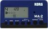 KORG BLBK Metronome Ideal for wind brass a cappella and individual Features 100 hours of continuous lightweight and compact MA-2 (Blue Black)
