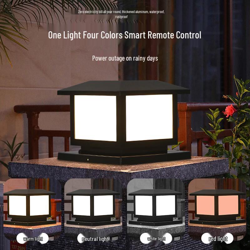 Nufeng Solar Landscape Pillar Light