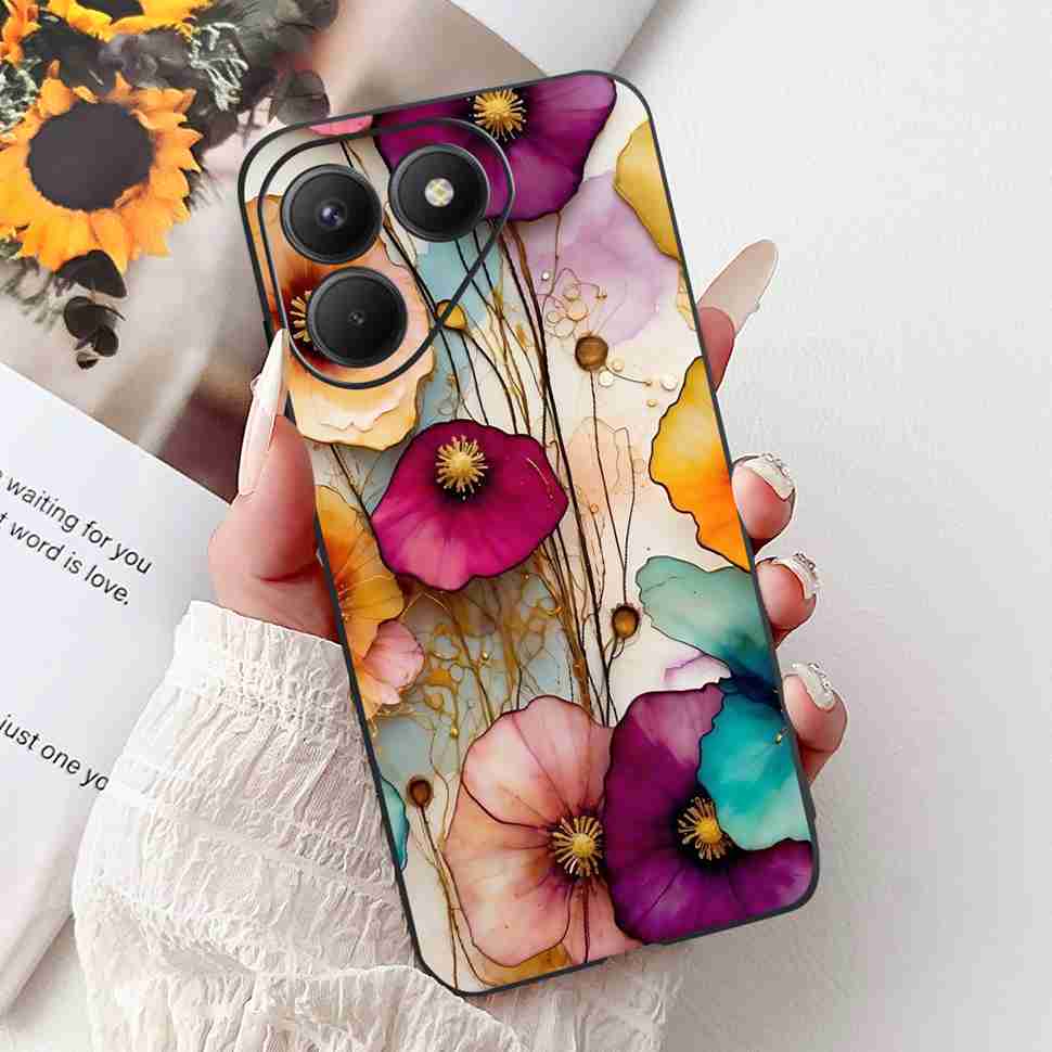 ShockProof Silicone Case For Tecno Pova 7 4G Cover Soft TPU Cases for Tecno Pova 7  Pova7 Neo 4G LJ6 Phone Cover Coque