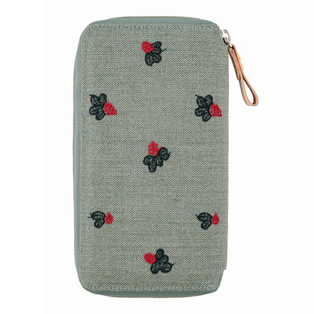 Hobonichi Techo Weeks Mina Berry (weekly planner) cover, Perhonen/Light (Green)