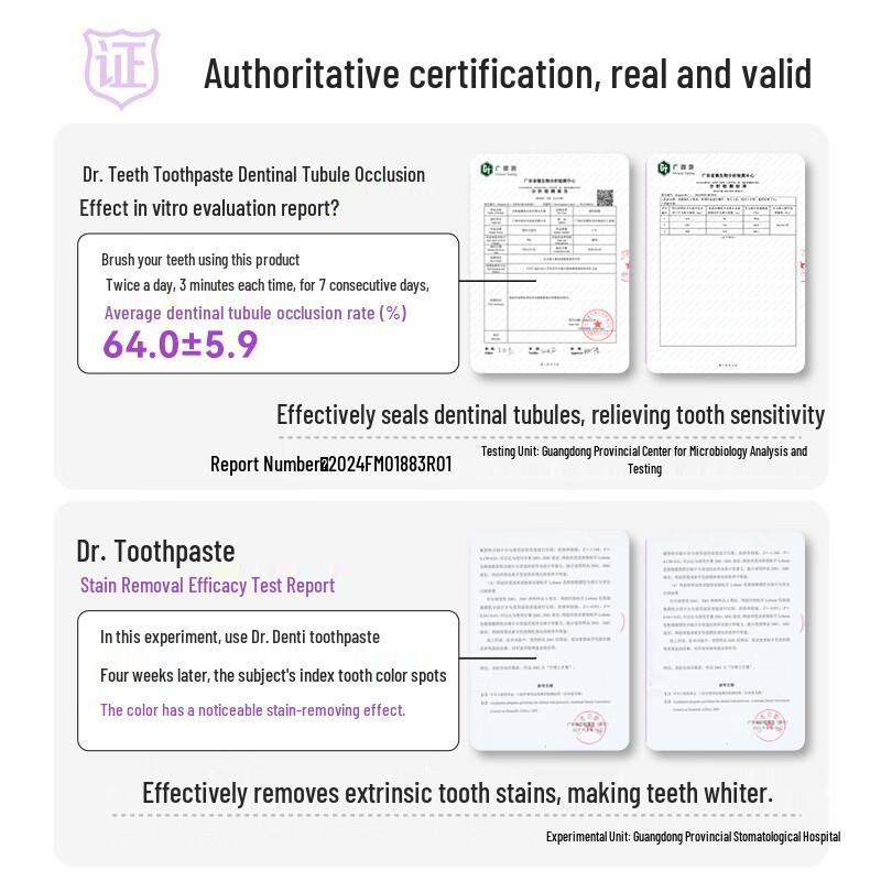 DR. Zahn-Dentin-Reparatur Empfindlichkeitslindernde Zahnpasta