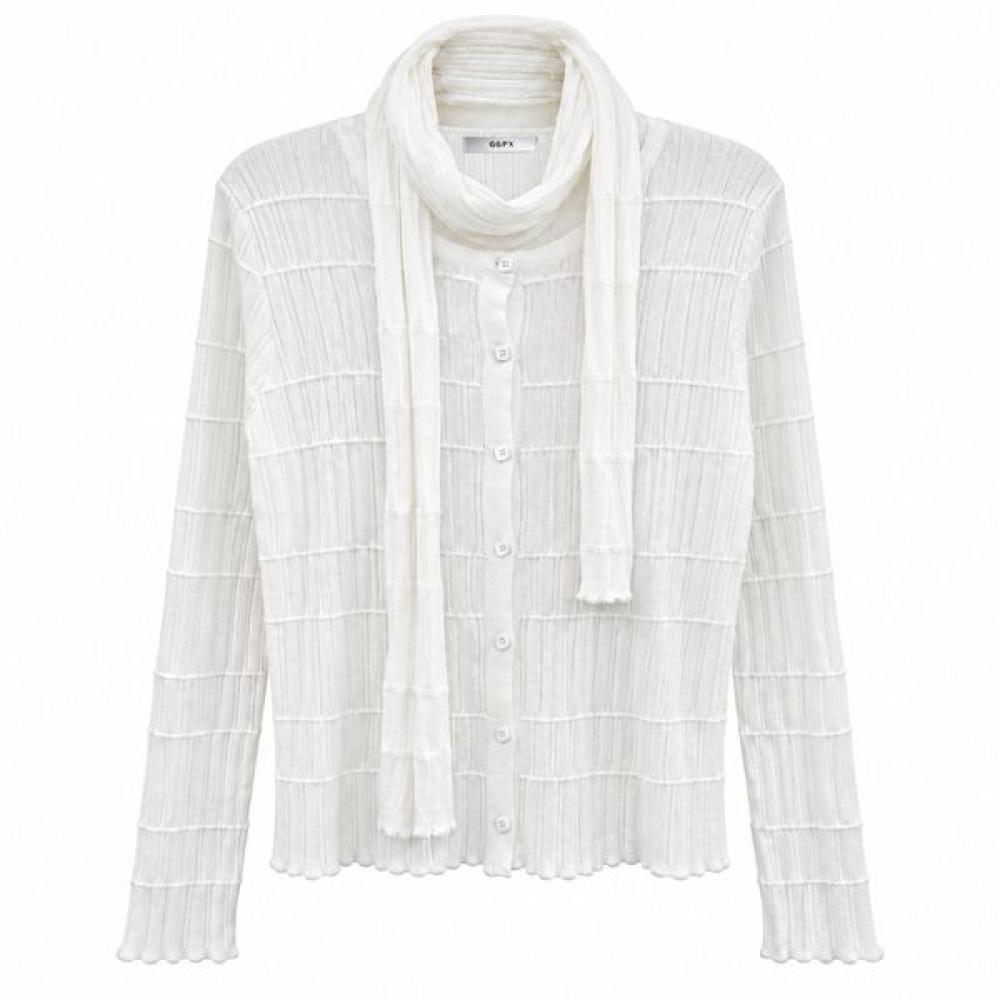 Ggpx New York Scarf Set Silhouette Cardigan Gq9kg011f