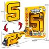 Children's Educational Digital Toys Deformed Robot Boy 0-9 Digital Assembly Robot Building Blocks