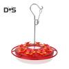450ml Hummingbird Feeder with Perch And Feeding Ports Outdoor Hanging Wildbird Feeder for Garden Backyard Decor