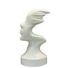 Contemporary Abstract Face Art Ornament for Home & Wine Cabinet Display