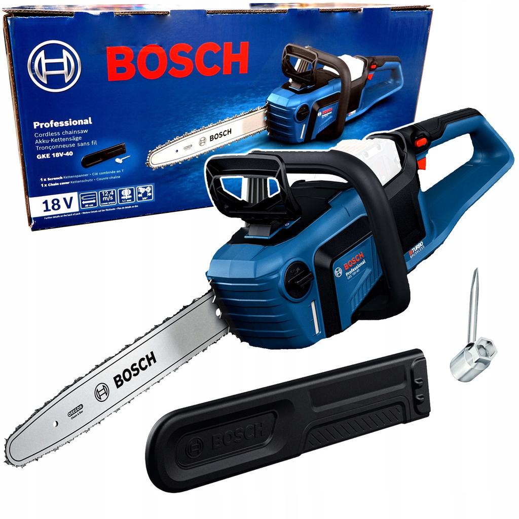 Bosch Piła Pilarka Łańcuchowa Akumulatorowa Gke 18V-40 Solo