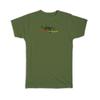 Gift T-Shirt : Jersey Flag Colors Travel Expat Country Minimalist