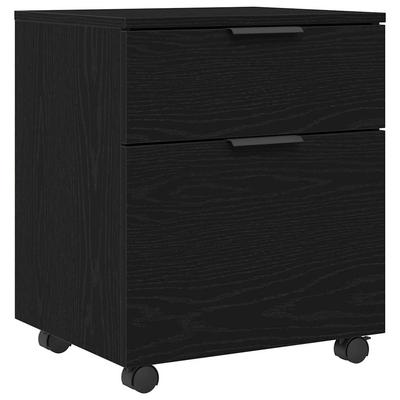 Aktenschrank Schwarzeiche Optik 45 x 38 x 54 cm Holzwerkstoff