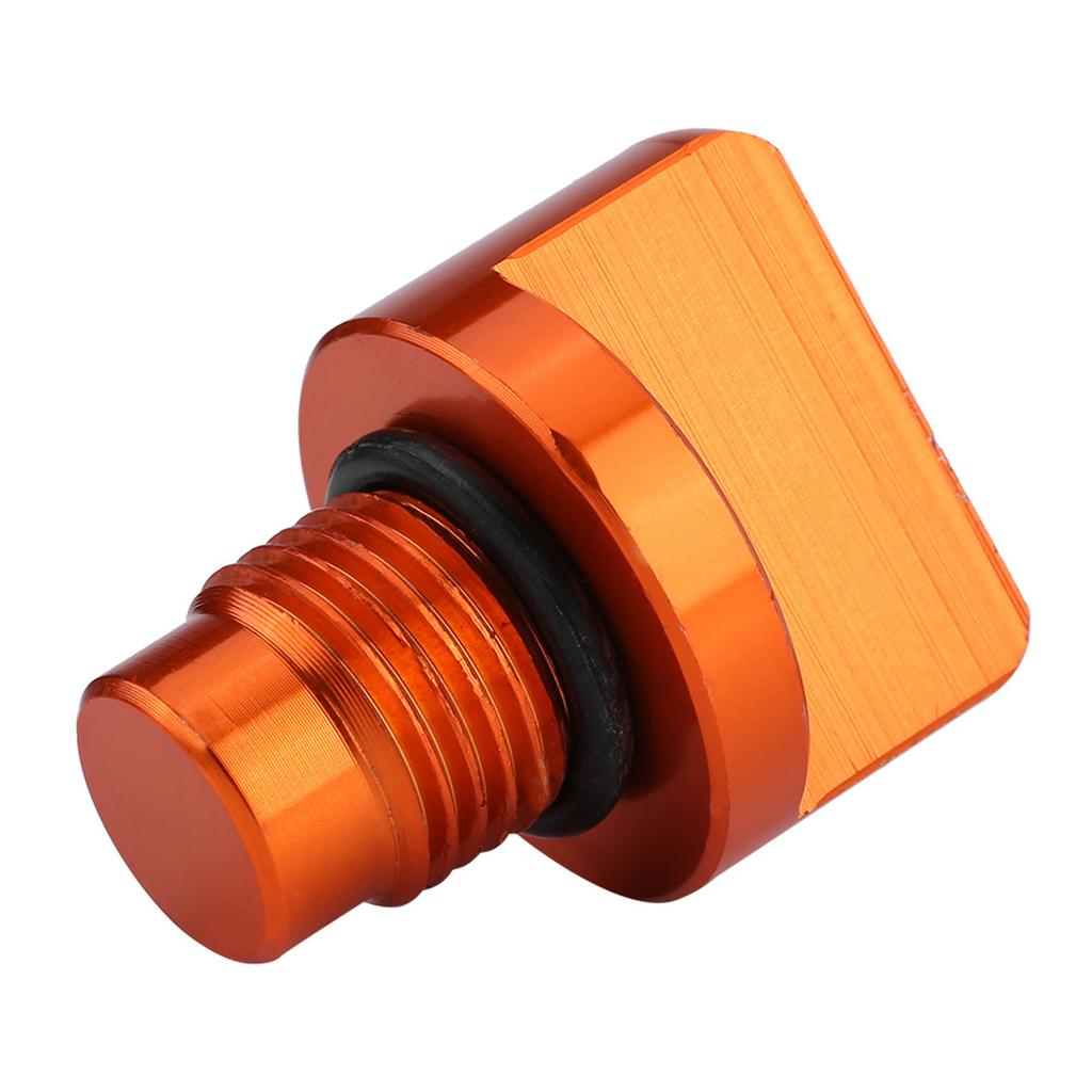 Motorcycle Accessories Orange Aluminum Alloy Oil Filler Cap