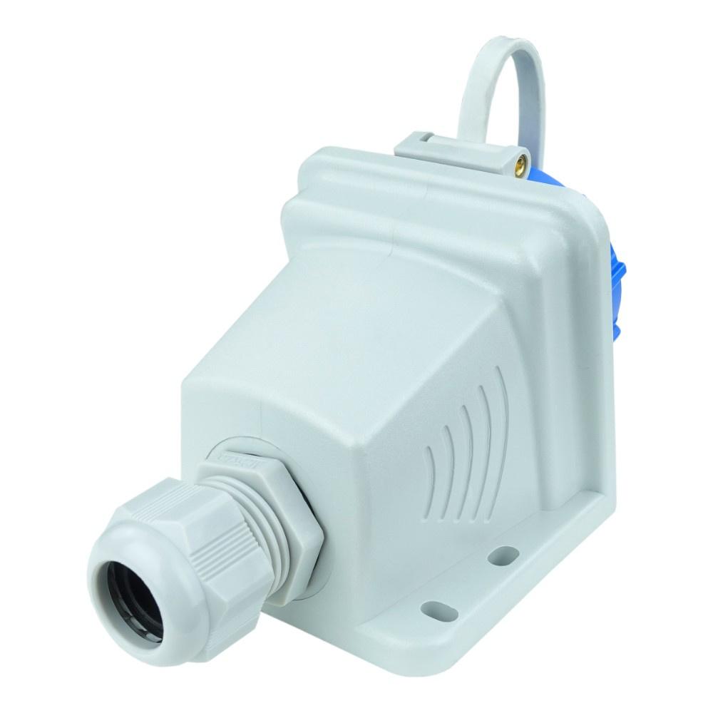 Hermetic Wall Socket 16A 2P+Z 230V Ip68 Surface-mounted Schuko 1162