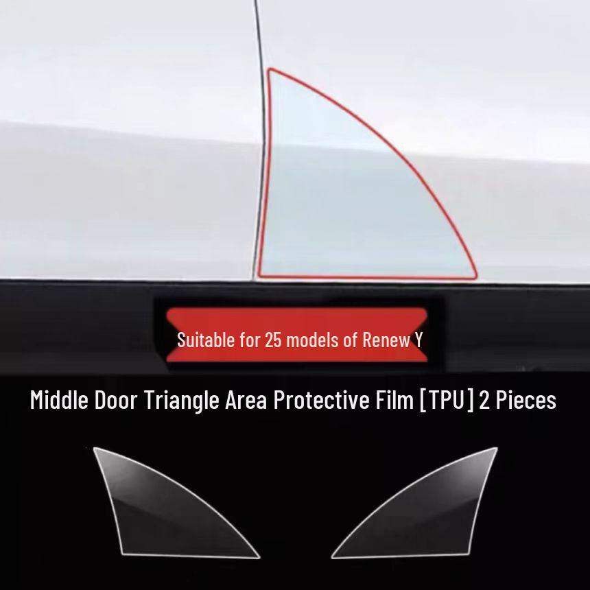 Tesla Model Y/YL Vent & Bumper Protector TPU Film Set