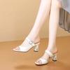  sapatos femininas women cute light weight peep toe high quality black patent leather slip on high heel shoes ab591