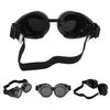 Gogle Steampunk w stylu vintage ABS Dwuwarstwowe okulary przeciwsłoneczne na rekwizyt imprezowy Dekoracja czarne