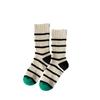 Socks Thick Needle Thick Thread Contrasting Striped Socks Retro Medium Tube Socks Shark Pants Socks