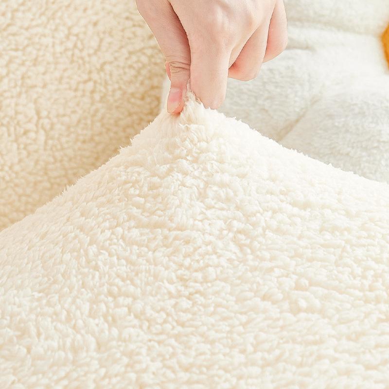 Winter Thickened Cotton Velvet Sofa Cushion 2024 New Non-Slip Seat Cushions Leather Sofa Cover Plush Cover Towel