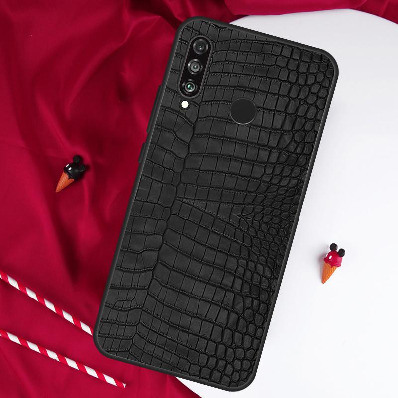 Crocodile Pattern Print For Huawei Nova 7i 8i 11i 12i 12s 10 9 SE Y90 Y60 Y70 Y72 Y61 Y91 P60 Pro P30 P40 Lite Case