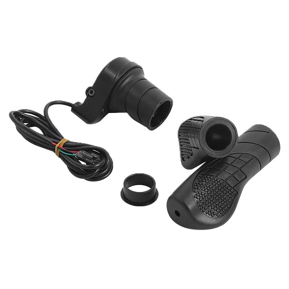 FT76X Mezzo Manubrio Acceleratore Impermeabile/Spina SM Parti Manubrio Sinistro/Destro per E-bike Mezzo Manopola a Girare Acceleratori Scooter Elettrico Bici 2
