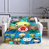 3D The-Octonauts printed blankets picnic blanket Warm Flannel blankets Soft and comfortable blanket bed linings Birthday Gift