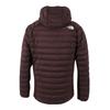 The North Face Red Run Hoody Running Warm Cold Weather Coal Size S Men's Water-Repellent Coat, Brown,