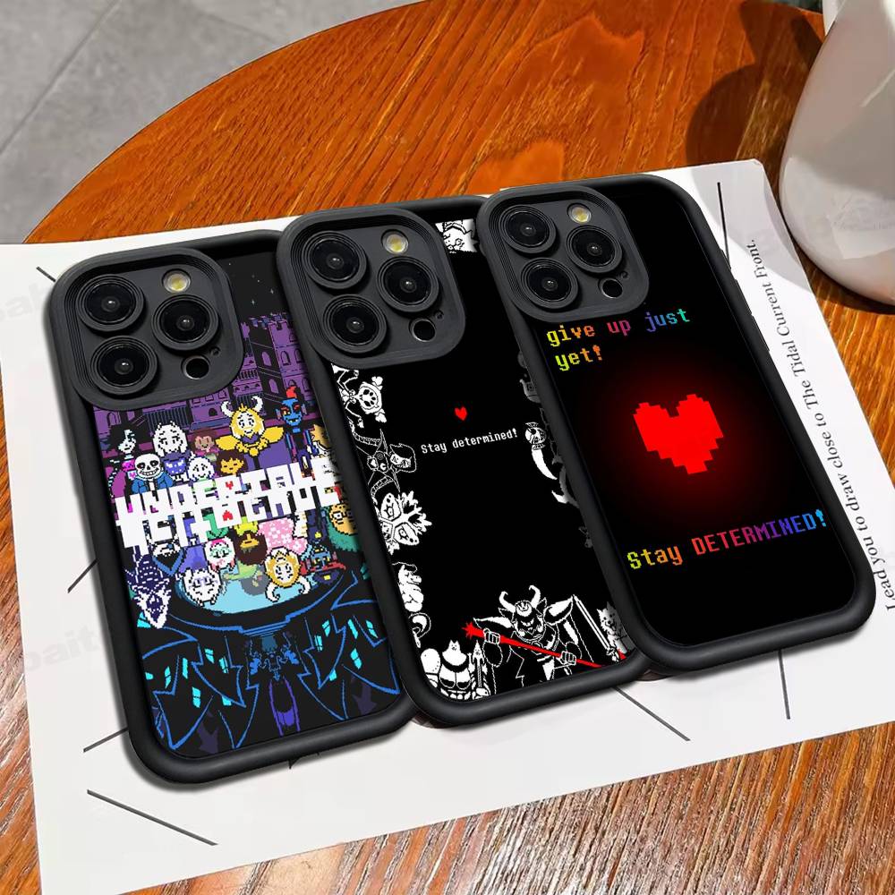 U-Undertale Spiel Handyhülle Für IPhone 17 16 15 14 13 Pro Max Plus 12 11 Hülle