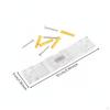 Crack Board Transparent Measurement Tool with Scale Acrylic for Engineers, Inspectors,