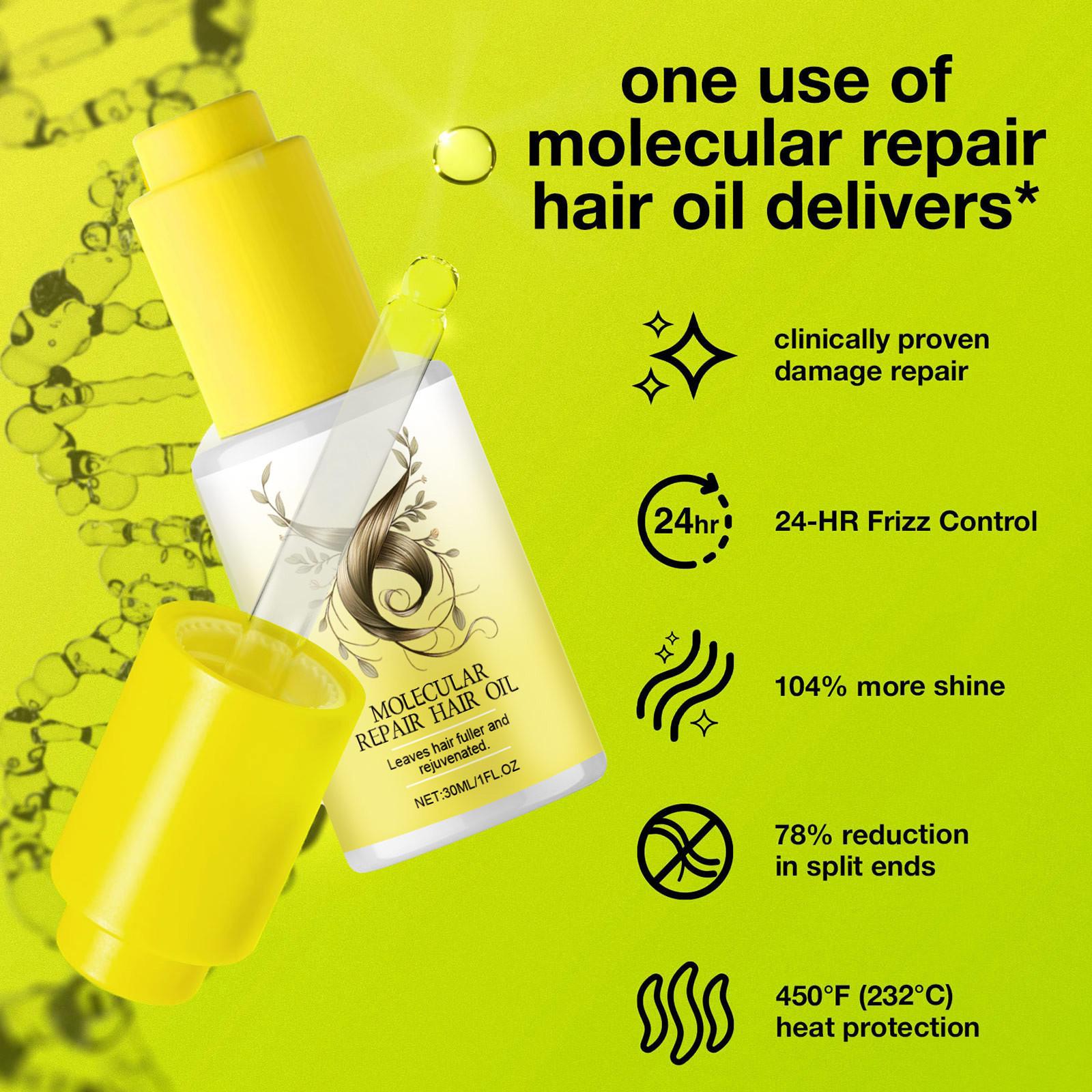 Несмываемая молекулярная маска для волос 30 мл Маска для волос Уход за волосами One Size — фото 8