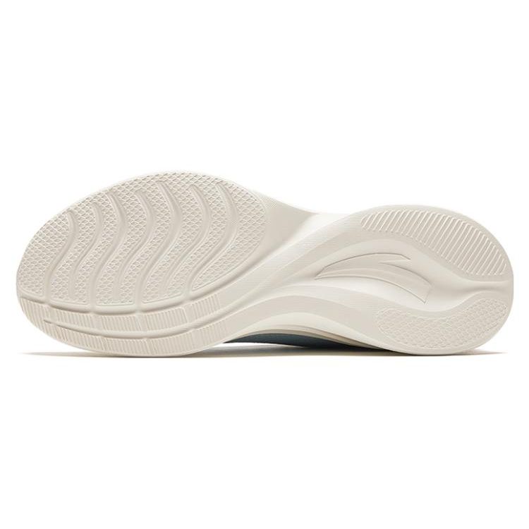 Anta Cloud Boundary Lightweight Low-Top Running Shoes Men Sneakers White Black 912415521-4