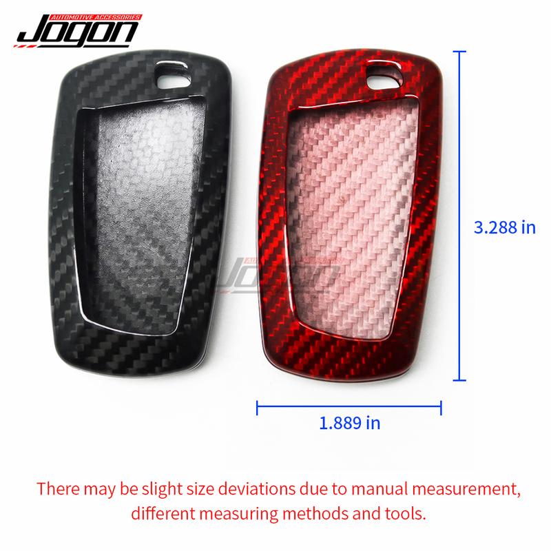 Carbon Car Remote Smart Key Case Key Fob Holder Cover Trim For BMW 3 4 5 6 7 Series F30 F32 F10 F06 F01 F87 F80 F12 2013-2018