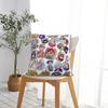 Saiki K Full Set Square Pillow Case Cushion Cover Fashion Polyester Decorative Pillowcase for Car