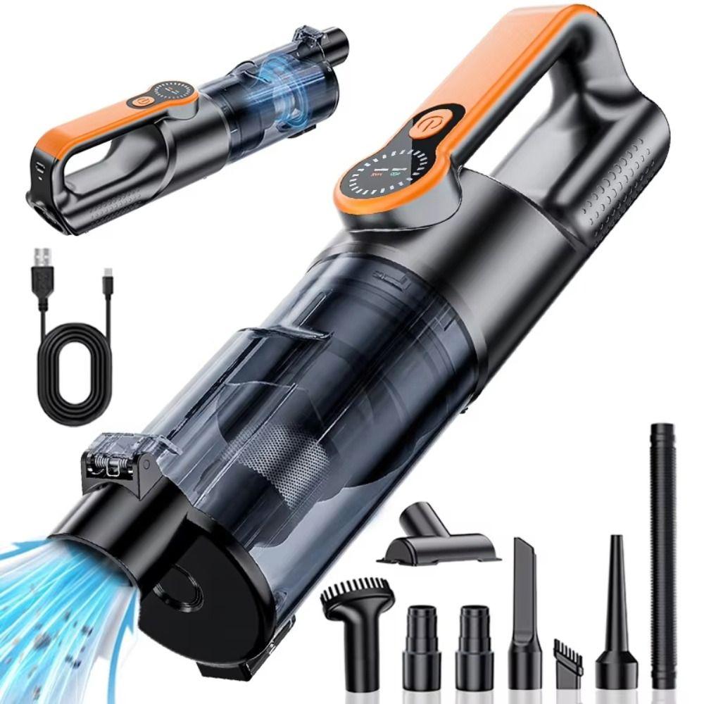 Powerful Suction Handheld Vacuum Cordless Dust Buster Car Vacuum Cleaner Dual Use