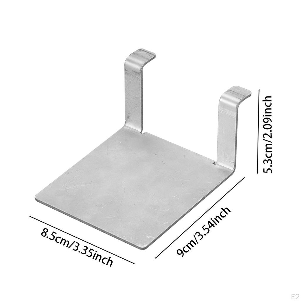 Level Holder Bracket Hook for Construction Site Home Decoration Portable No Punch,