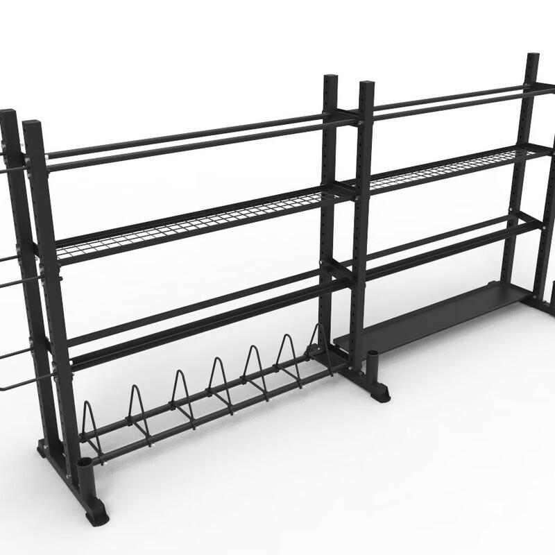 WEZHO Fitness Equipment Storage Rack