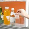 10Pcs/Lot Refrigerator Storage Partition Board Retractable Plastic Divider Storage Splint Kitchen Bottle Can Shelf Organizer