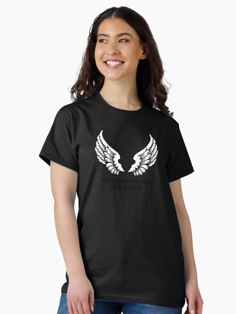 Willie Nelson Angel Flying Too Close To The Ground Classic T-Shirt