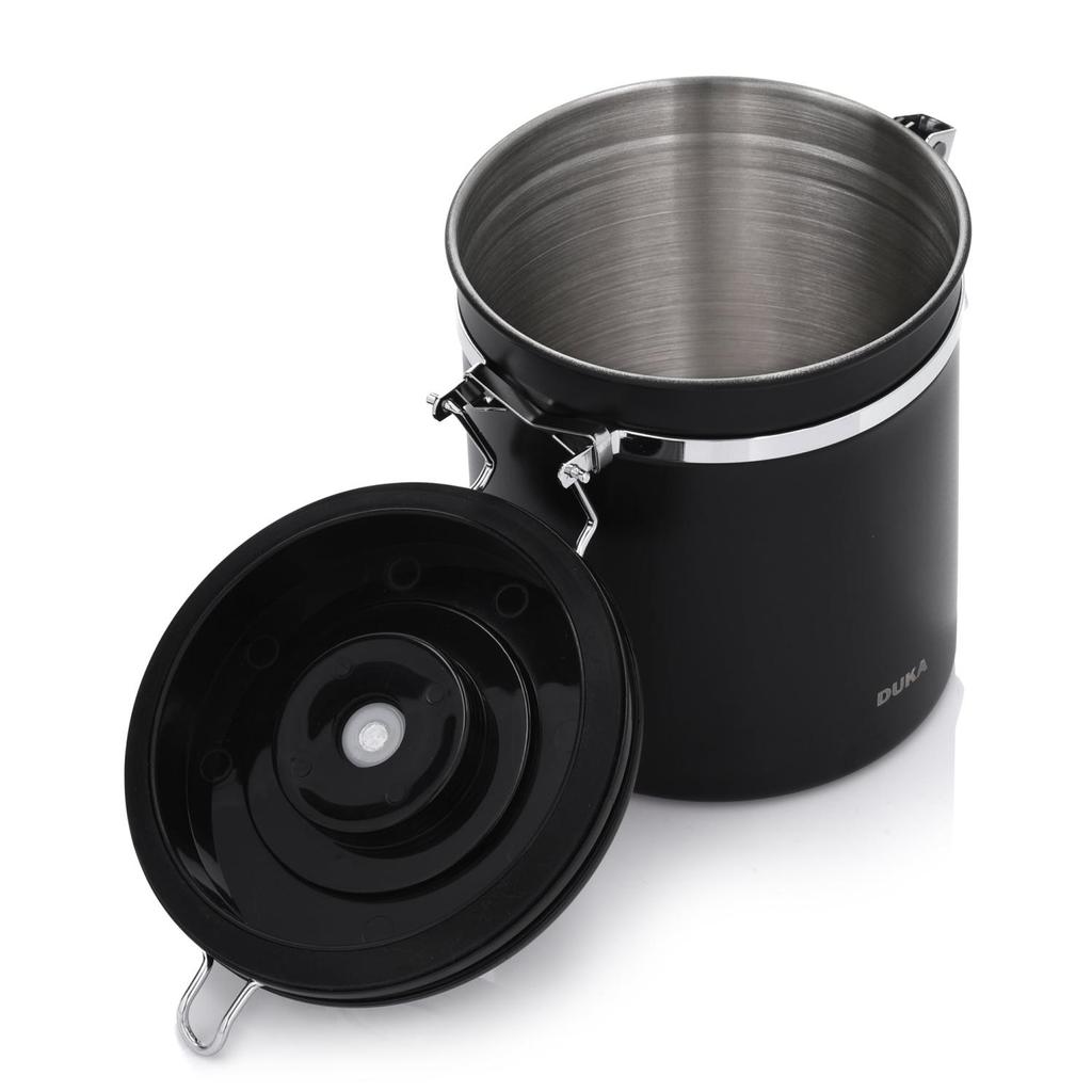 Hermetic Coffee Container with CO2 Filter, EGIL DUKA