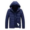 Herbst Winter Herren Leichte Daunenjacke Mode Mit Kapuze Kurze Große Ultradünne Leichte Jugend Slim Coat Daunenjacken