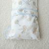 Summer Pure Cotton Newborn Swaddle Blanket - Double Layer, Lightweight Baby Essential Cloth
