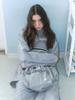 Cluny String Lace Backpack - Gray
