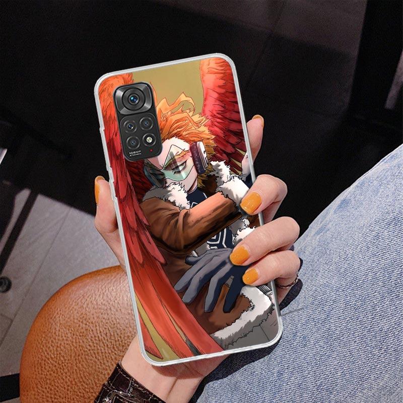My Hero Hawks Phone Case For Xiaomi Redmi Note 15 14 13 12S 12 11 Pro Plus 14S 11S 11E 10 10S 11T 5G Personalized Cover Redmi No