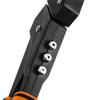 Riveter for steel and aluminum rivets 2.4/3.2/4.0/4.8 mm, multi-position