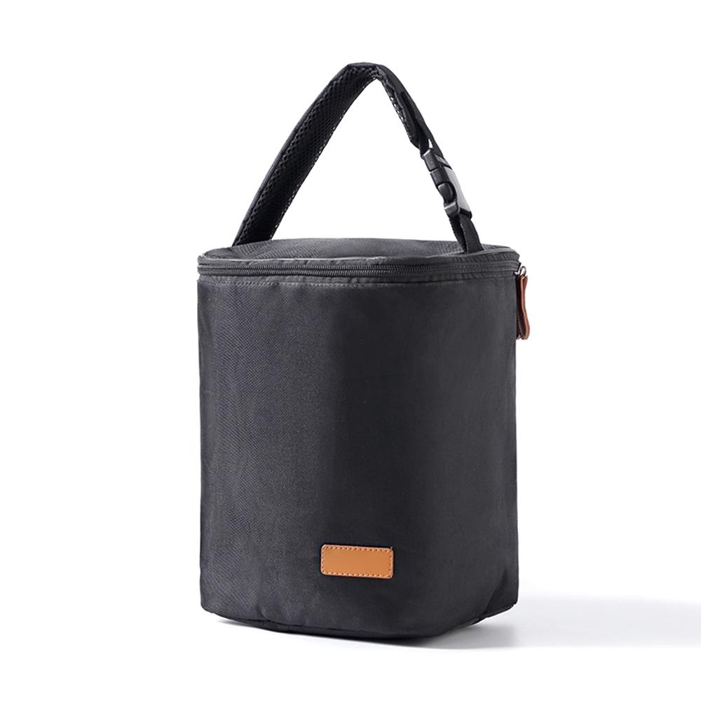 Insulated Baby Bottle Bag Portable Breastmilk Storage Tote Polyester Feeding Bottle Pouch for Travel Carrier Cart